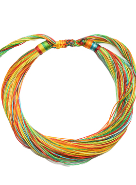 端午节五彩手绳手工编织端午节手链祈愿男女款儿童婴儿通用款安康