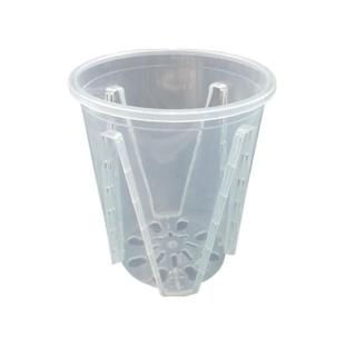 高透明大号塑料控根花盆热植花烛龟背竹专用透气盆大口径青山阳台