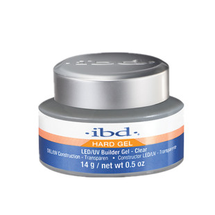 美国IBD不可卸光疗胶透明延甲树脂胶builder clear凝胶 2oz(56g)