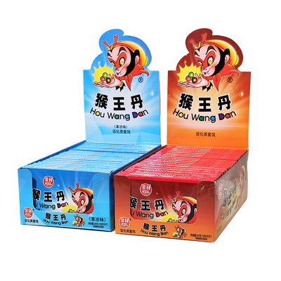 荣园猴王丹熊猫丹12g怀旧零食童年老鼠屎陈皮话梅中华丹休闲食品
