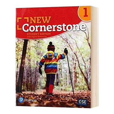 美国ESL综合小学教材第1级 培生原版小学教材 英文原版书 New Cornerstone Grade 1 A/B Student Edition with Digital Resource