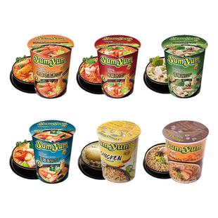 【露思同款】进口yumyum养养冬阴功方便面虾咖喱速食海鲜杯面泡面