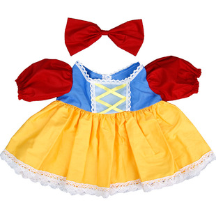 M号SS号玲娜贝儿衣服着替白雪公主裙13英寸裸贝公仔娃衣替换套装