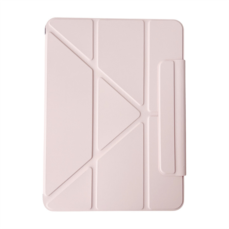 适用苹果ipadpro11寸双磁吸分离支架air8/7/6平板保护壳mini7/6笔套亚克力智能休眠翻盖式iPad保护套