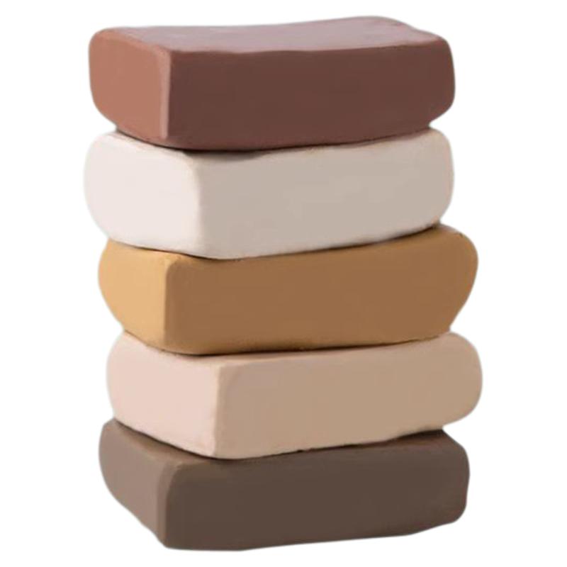 陶艺专用软陶泥泥塑粘土diy学生陶土手工制作免烧烤工具套装白泥