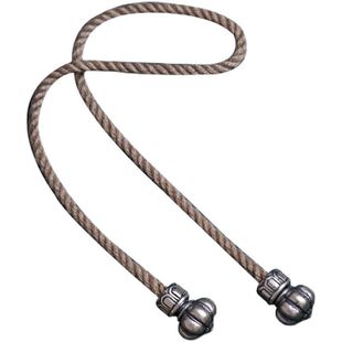 S925银小南瓜弟子珠收尾文玩配饰纯银藏式高端手串佛珠菩提配件