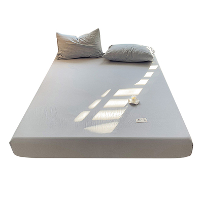 纯色水洗棉床笠床罩床垫保护套