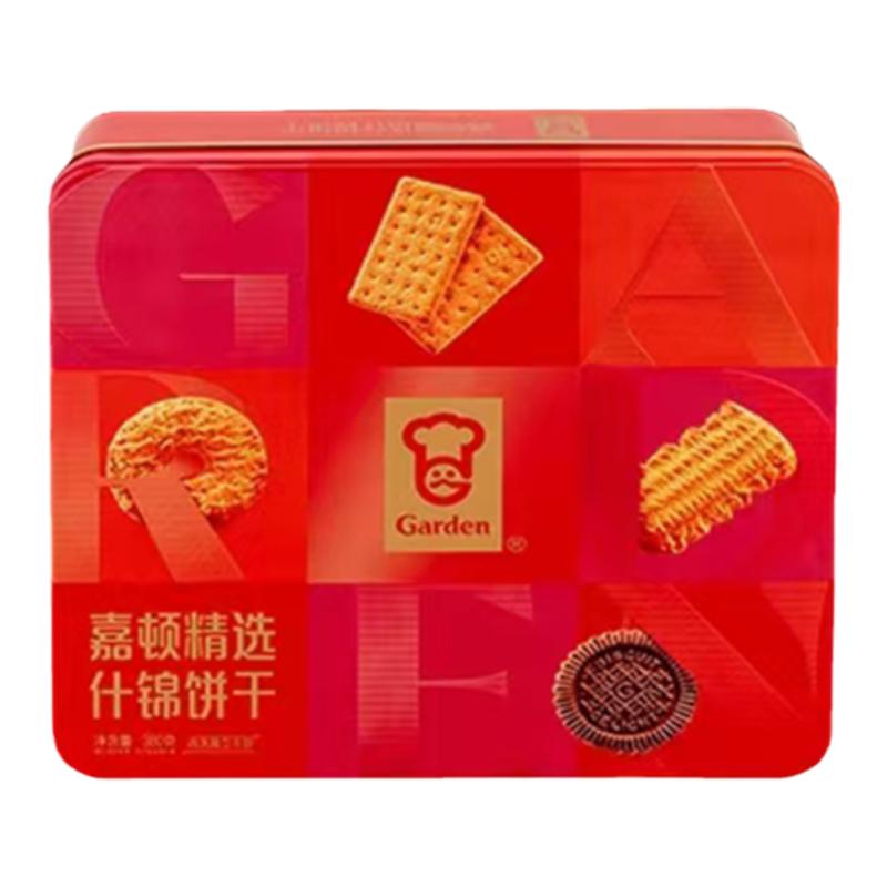 嘉顿380g多口味早餐充饥什锦饼干