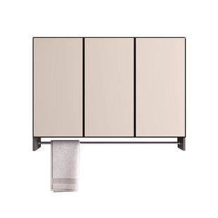 铝合金浴室柜阳台洗衣机上方吊柜厨房壁柜储物卫生间墙壁柜挂墙式