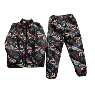 分体连帽防尘服工厂防静电带帽透气无尘服套装喷漆防护防尘工作服