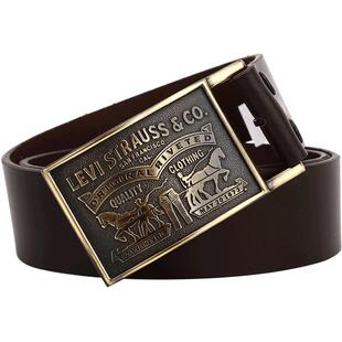 levis李维斯皮带男士牛仔复古针扣天猫国际腰带男设计感小众礼物