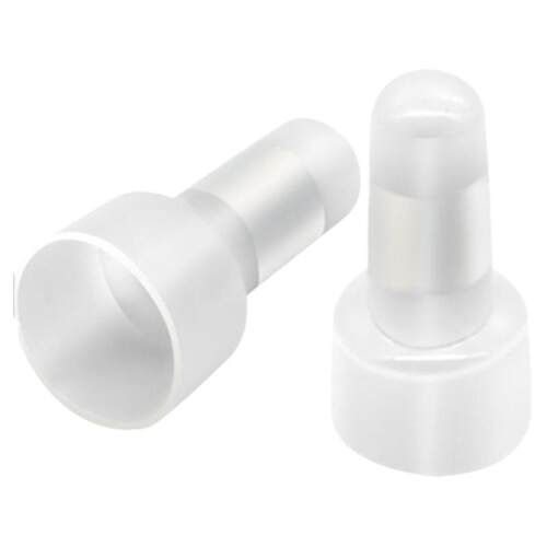CE-1 2 5奶嘴压线帽 尼龙阻燃快速接线端子 电线连接器接线帽铝线