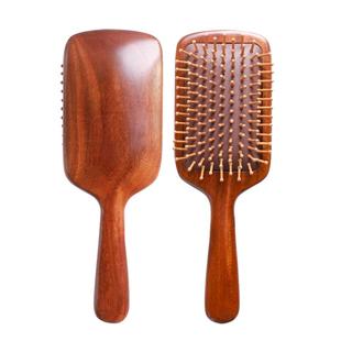 檀木气囊气垫梳子女士专用长发卷发顺发家用防按摩经络梳大板脱发