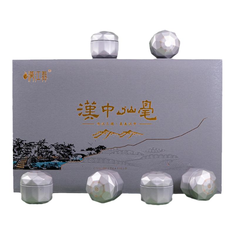 2026年明前新茶上市汉中仙毫午子仙毫雀舌茶叶汉中绿茶小罐礼盒装