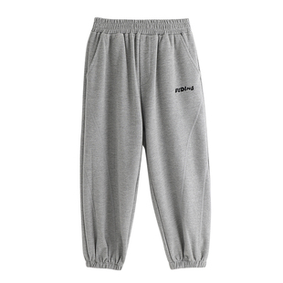 沫沫家定制童装儿童裤子春秋季2026新款男童百搭休闲运动束脚裤子