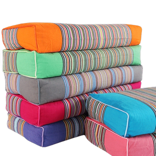 粗布艾草枕头成人荞麦枕单人全荞麦壳枕睡眠枕学生荞麦颈椎枕家用