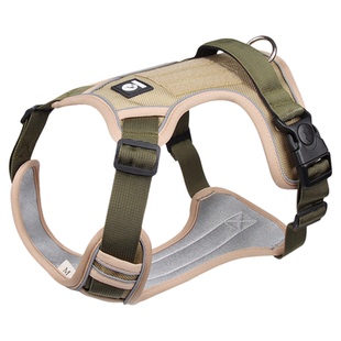 狗狗胸背带背心式中大型犬牵引绳遛狗绳子边牧金毛柴犬宠物用品