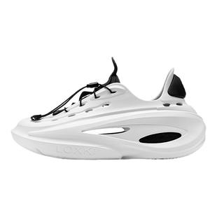 LOXKI洛克斯基Alpha洞洞鞋男款厚底凉鞋夏季外穿透气休闲沙滩鞋女