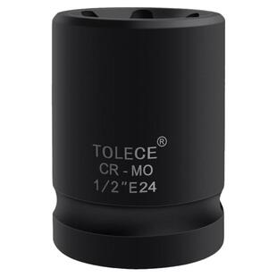 1/2气动六花加长E型套筒星形套筒气缸盖拆装套筒E16E18E20花型套