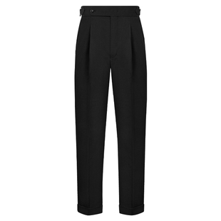 【可机洗免熨烫】CULTUM那不勒斯西裤男高腰西装裤上班商务休闲裤