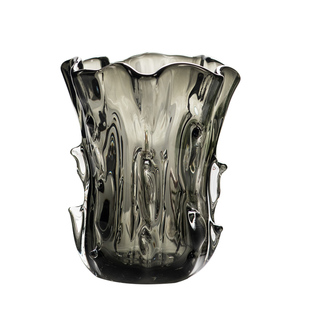 特大号冷翠白菜玻璃花瓶北欧创意摆件餐桌客厅居家轻奢插花花器