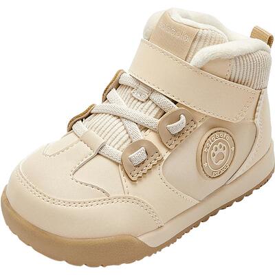 巴拉巴拉儿童运动鞋男童女童学步鞋秋冬季新款童鞋宝宝鞋子加绒厚