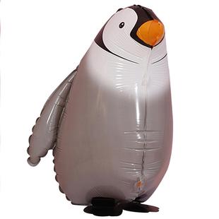 散步宠物气球走地气球卡通铝膜气球儿童生日派对布置装扮