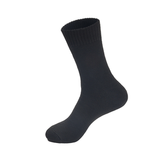 厚袜子男士长筒冬季加绒加厚棉袜中老年松口高筒毛圈毛巾长款纯色