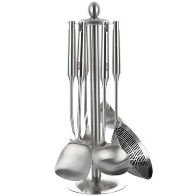 304不锈钢铲勺一体五件套