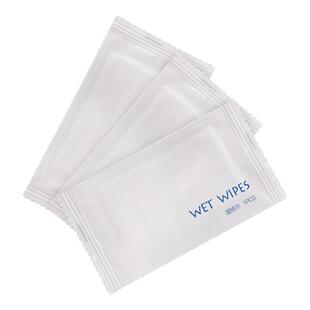 白色小包单片湿巾便携装一次性餐具包甜品湿纸巾独立包装随身携带