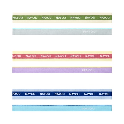 纳柚女童运动吸汗发带弹力止汗带