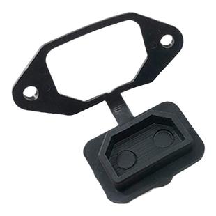 适用台铃电动车充电口保护盖防水电瓶车充电口盖防雨充电盖插口盖