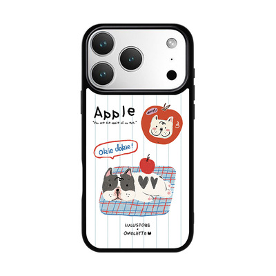 lanwk苹果手机壳原创设计ins风