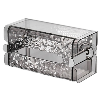 吸盘壁挂式纸巾盒收纳盒