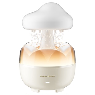 雨滴香薰机精油专用办公室卧室喷雾机高级感空气加湿器小型扩香机