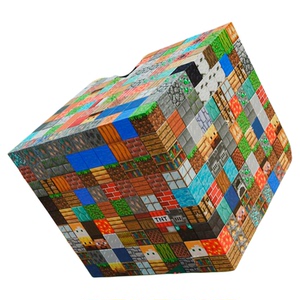 我的积木世界磁力方块磁铁磁吸铁石儿童益智拼装建筑模型男孩玩具