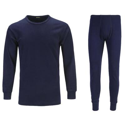 轻束36支纯棉男士中厚保暖内衣