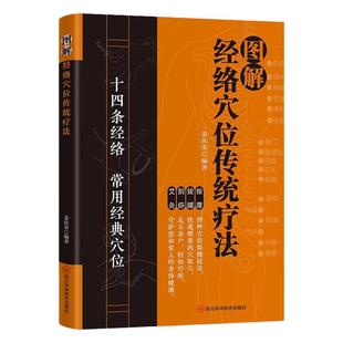 图解经络穴位传统疗法姜庆荣编著常用经典穴位十四条经络按摩拔罐刮痧艾灸中医入门书基础理论家庭健康养生入门经典阅读书籍正版