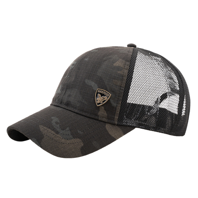 60CM以上大头围迷彩帽子透气防晒