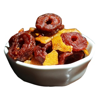 陈皮山楂 山楂陈皮酸甜开胃九制陈皮干罐装果脯零食宅十堂楂楂皮