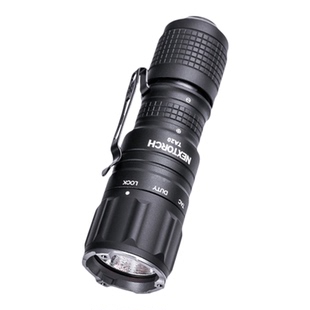 纳丽德TA20 EDC战术手电筒强光超亮迷你便携可充电防身一键爆闪