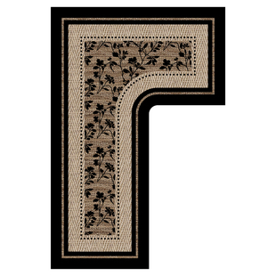 l型转角厨房地垫防滑防油可擦免洗耐脏7字型防水脚垫吸水吸油地毯