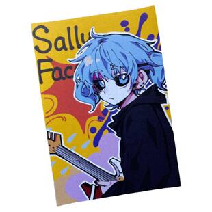 【幕醒森林】SallyFace sal 同人周边 吧唧徽章钥匙扣挂件明信片