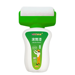 滚筒漆乳胶漆补墙膏墙面修补白色无甲醛滚筒自刷家用修复腻子涂料
