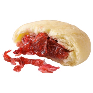 红塔鲜花饼云南特产玫瑰花饼馅料木糖醇饼早餐零食糕点整箱批发