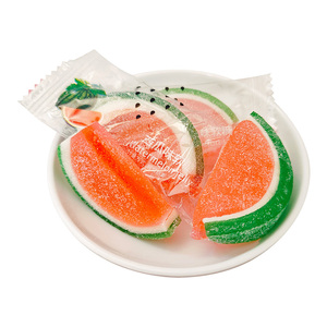 凯佳西瓜味软糖春节年货聚会招待前台分享西瓜味糖果零食小吃散糖