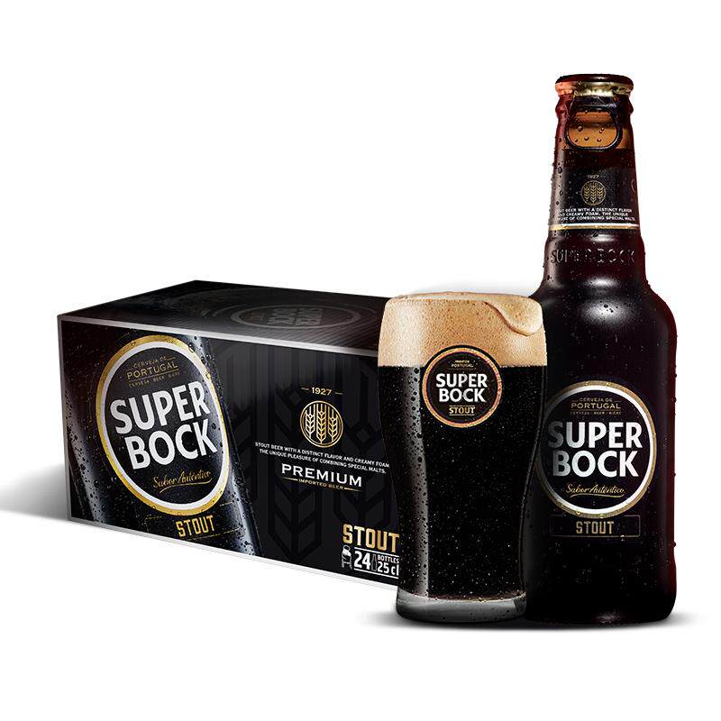 SuperBock超级波克世涛黑啤250ml*24瓶