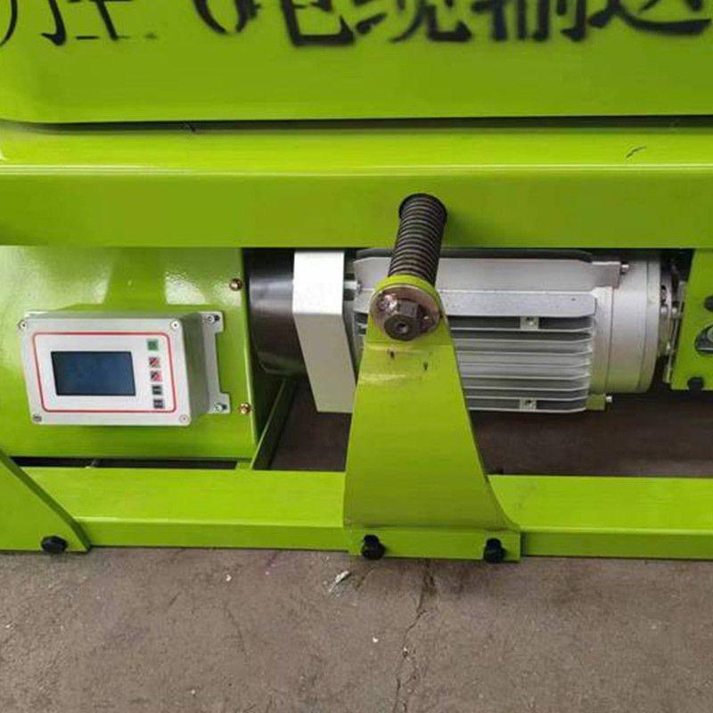 桥架大功率智能可调速履带式线缆传送机厂家小型电缆敷设输送机