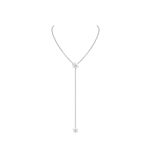 ZEGL冰凌系列雪花毛衣链女轻奢高级感长款项链秋冬叠戴锁骨链配饰