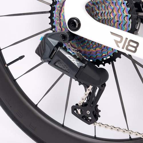 CYCTRAC塞途R18碳纤维公路车轮峰GEX-13速无线电子变速竞速单车